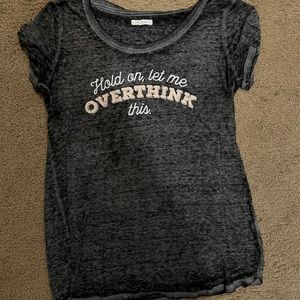 Graphic shirt (good for sleeping)